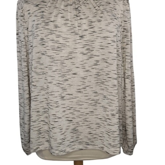 Zac & Rachel Off White & Black Long Sleeve Top - Picture 4 of 14